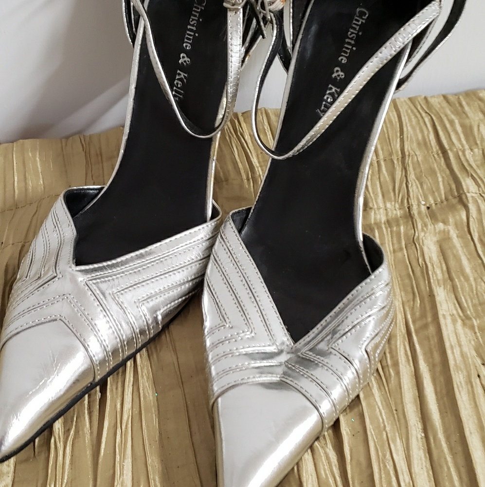 Silver  heels